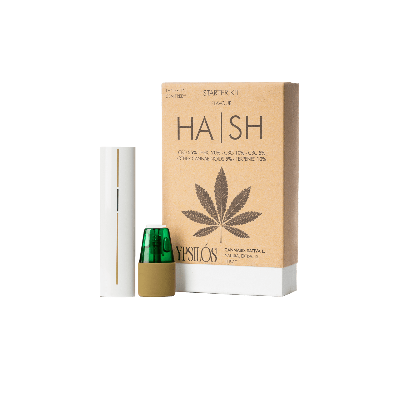 Hash Elektronicka Cigareta - HHC Vape Starter Kit - YPSILÓS
