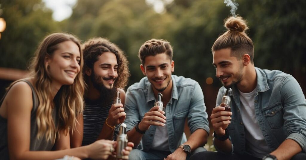 Cannabis-Vape-Nutzung bei Jugendlichen und jungen Erwachsenen