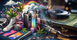 Cannabis Vape on Popular Culture