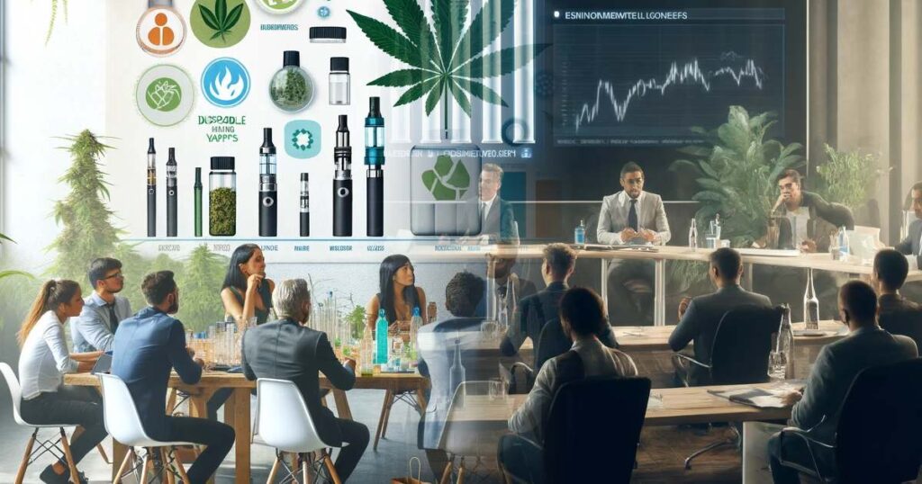 Die Rolle von Wegwerfvapes im sich entwickelnden Cannabis-Markt